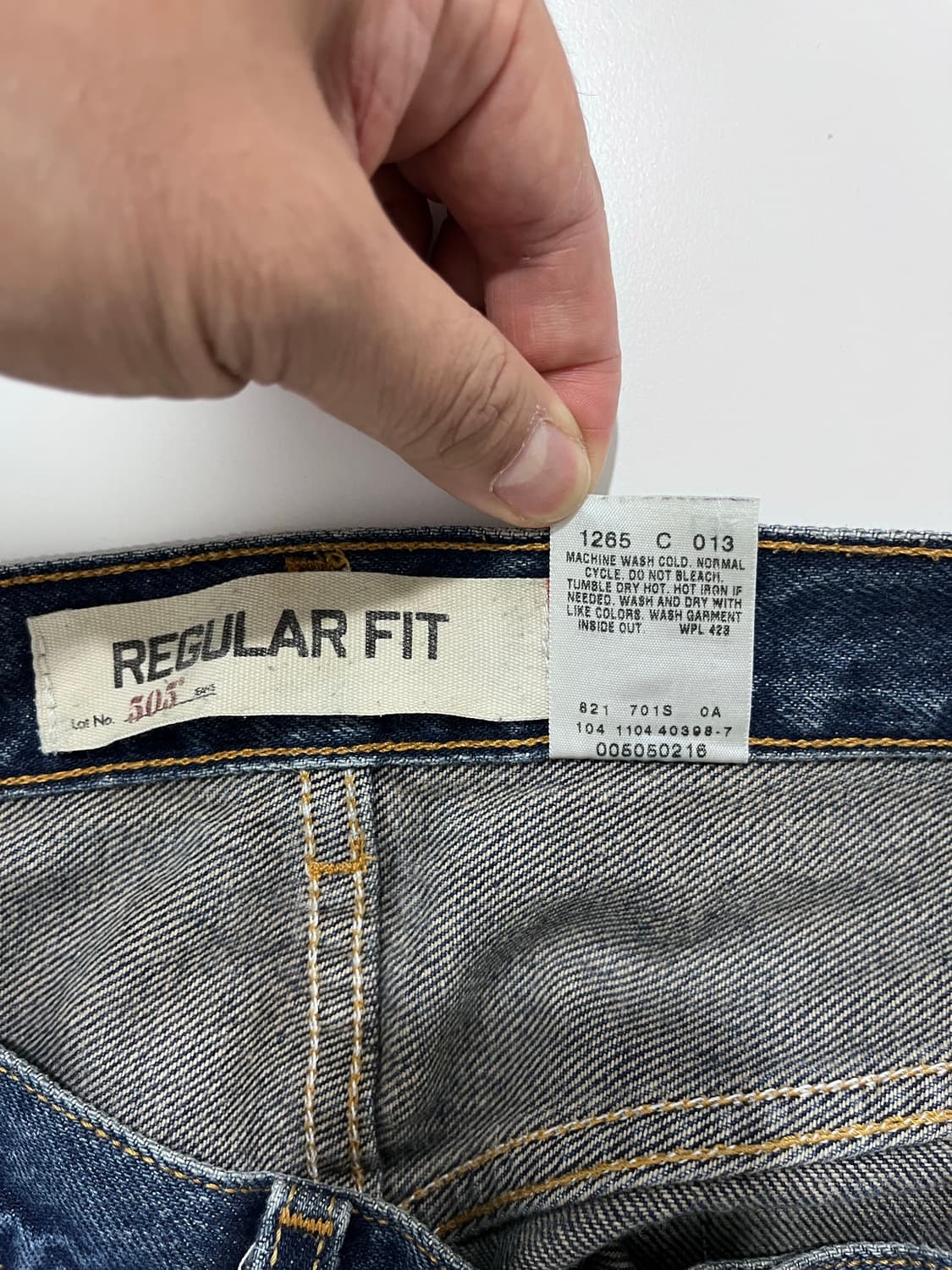 리바이스 505 레귤러 상품이미지5