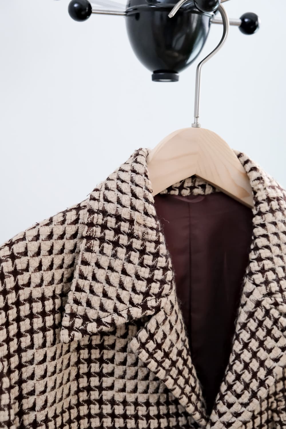 스퀘어 패턴 울 자켓 95  상품이미지7