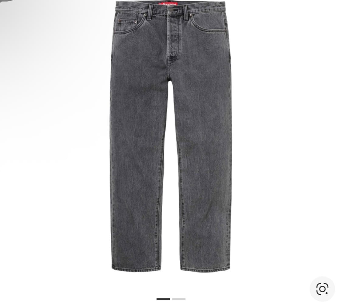 슈프림 레귤러 진 블랙 - 24SS 상품이미지1