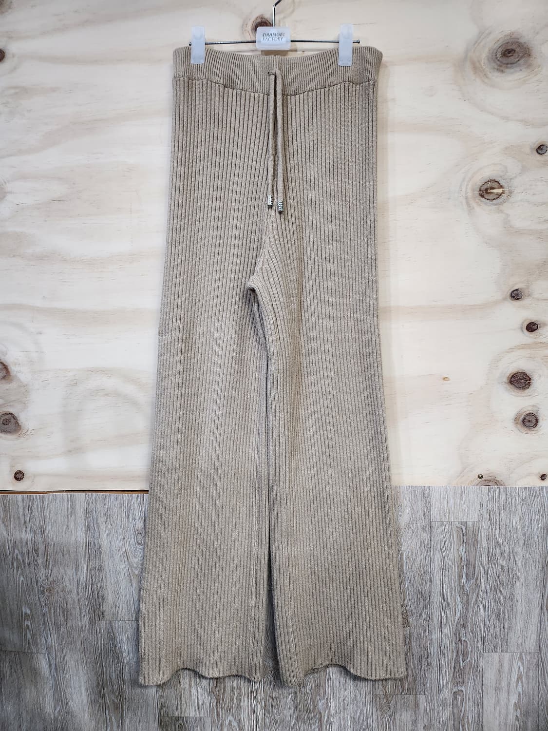 517) 여성 후디골지 니트 셋업 상품이미지3