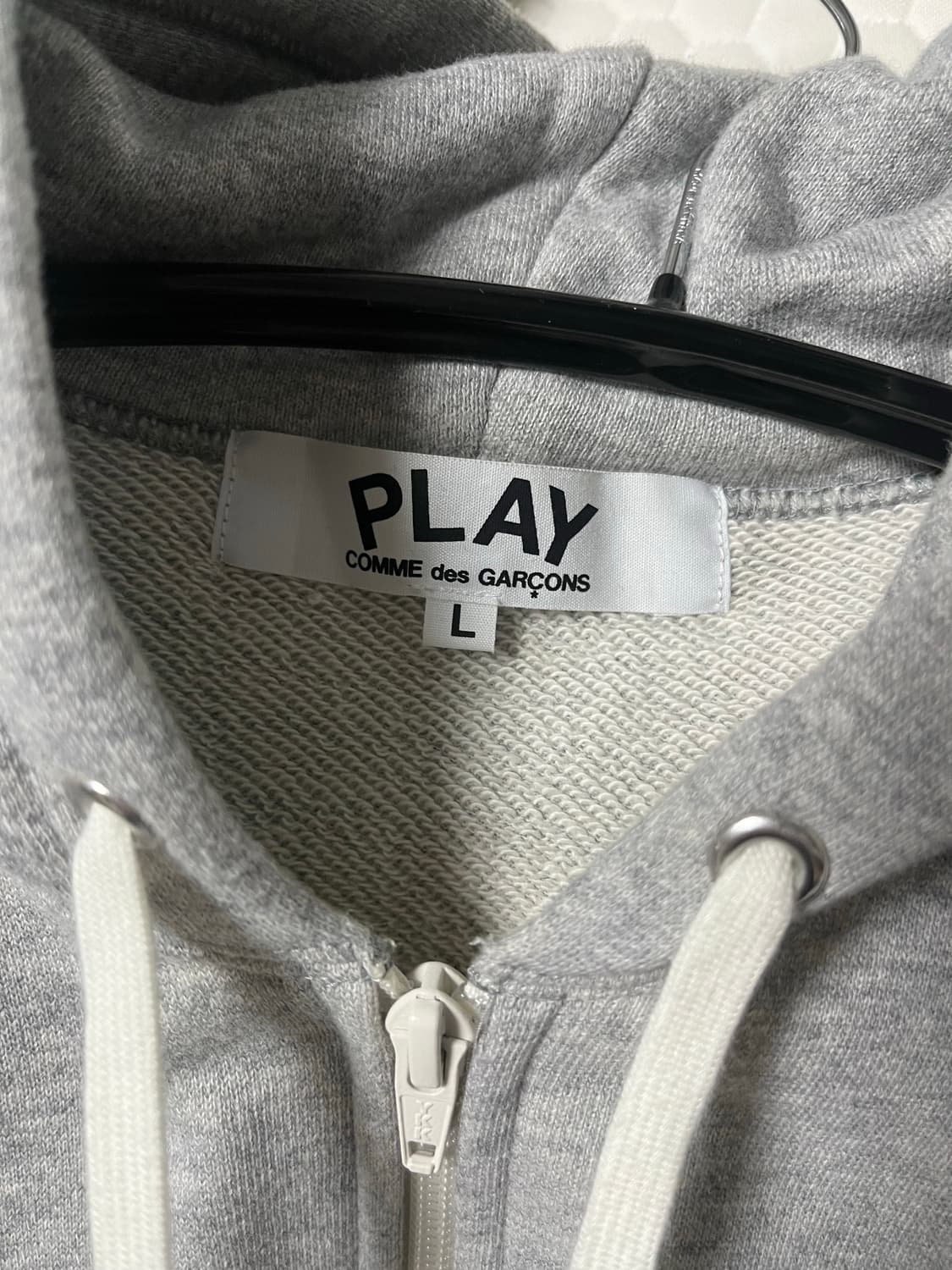 꼼데가르송 후드집업 woman L사이즈 상품이미지2