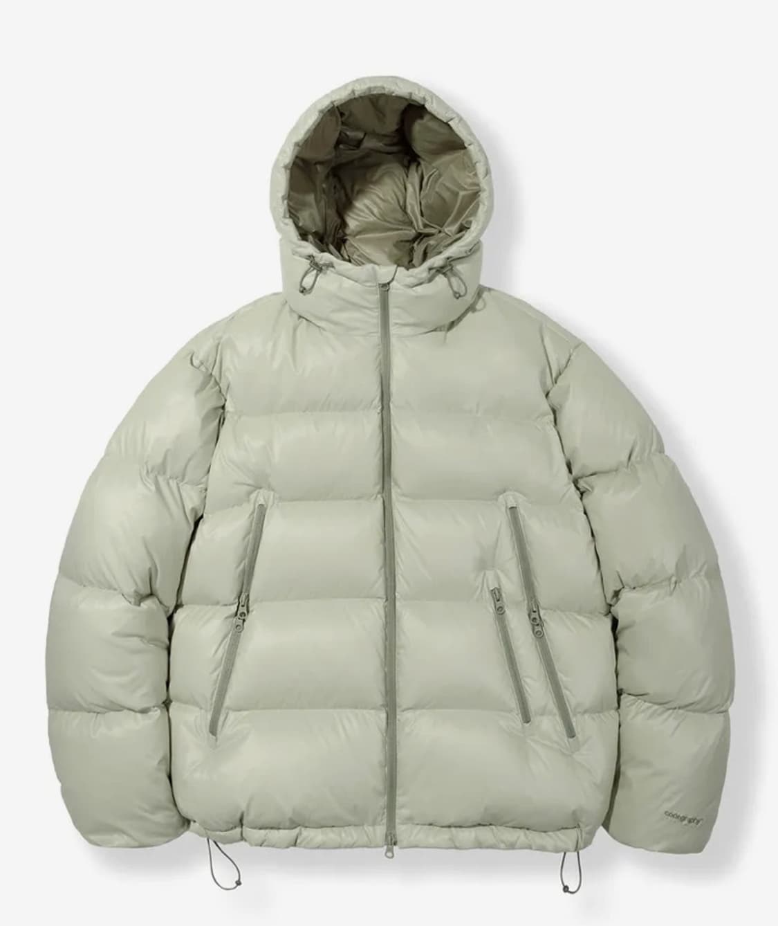 코드그라피 CGP RDS 유틸리티 덕다운 후드 숏패딩 카키 S 상품이미지1