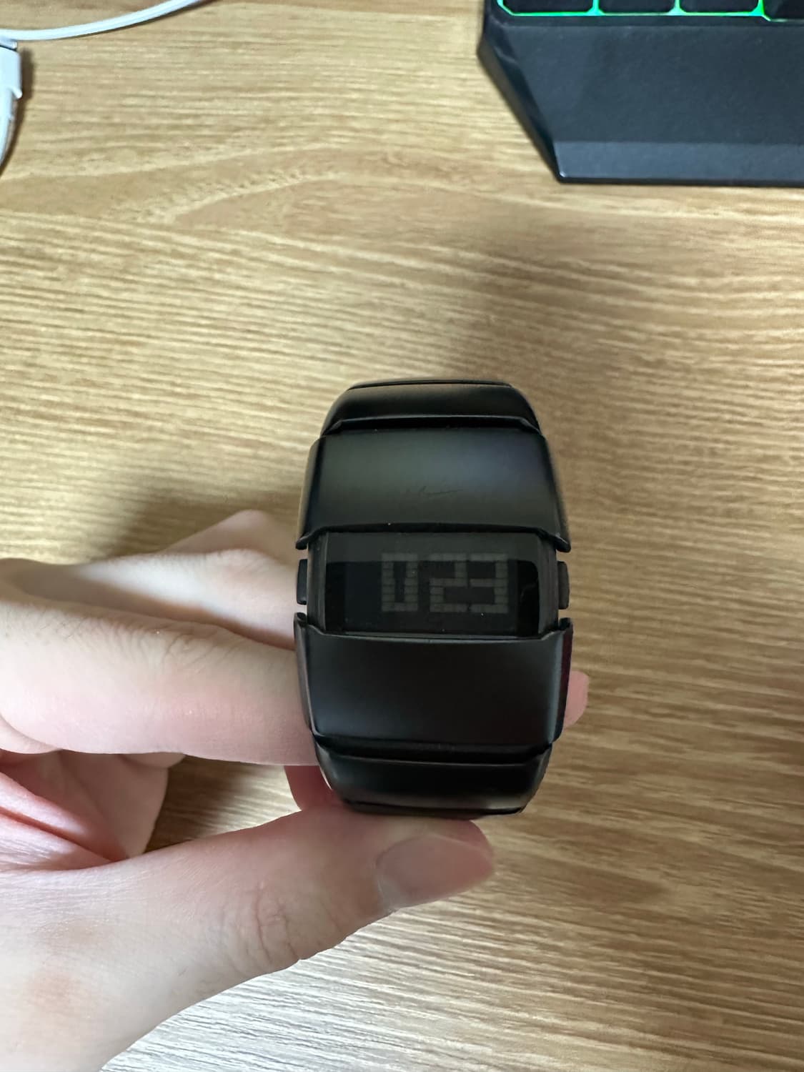 나이키 디 라인 블랙 디지털 시계 상품이미지3