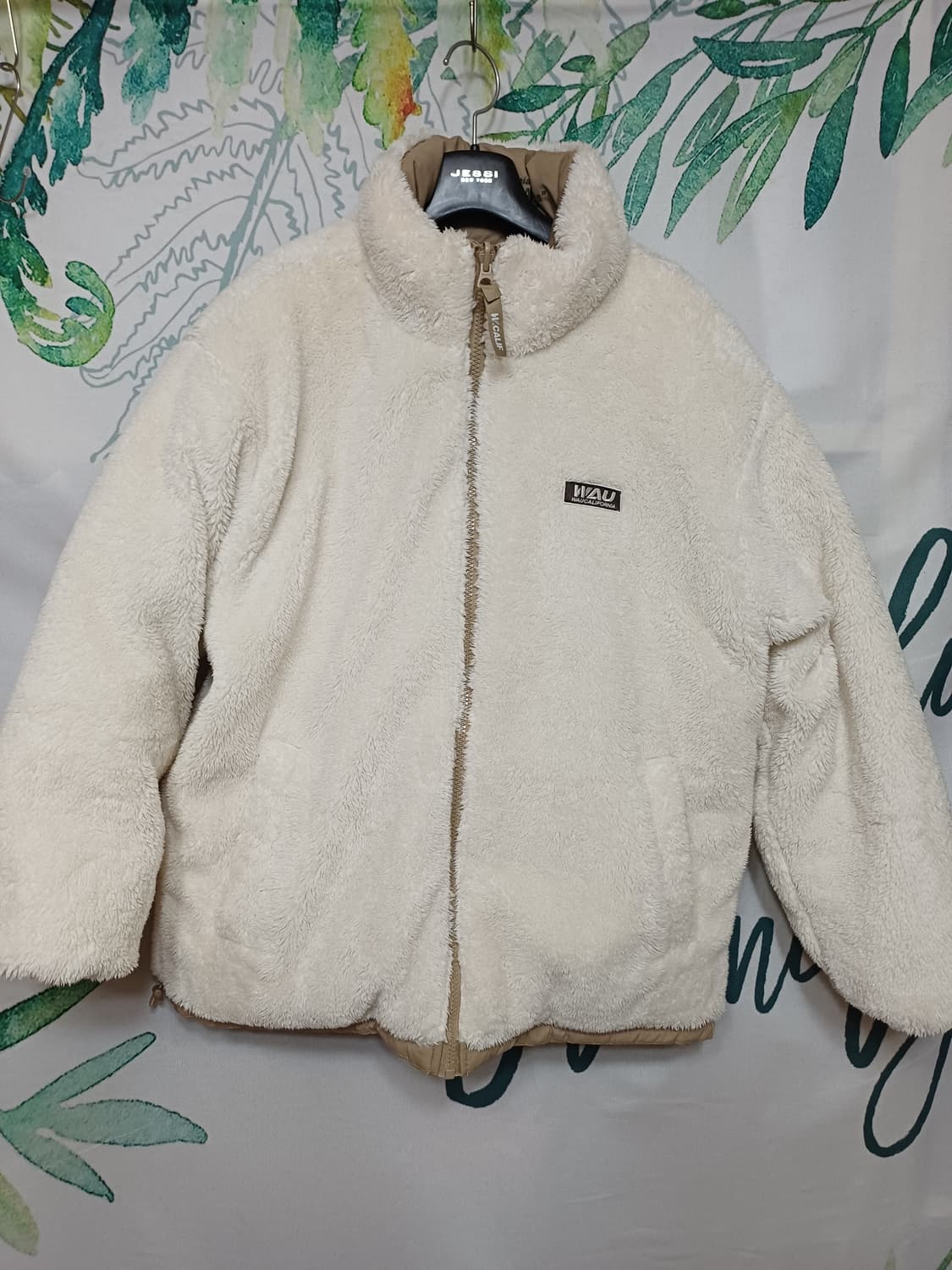 후아유 리버시블 보아털  자켓 남녀공용 상품이미지6