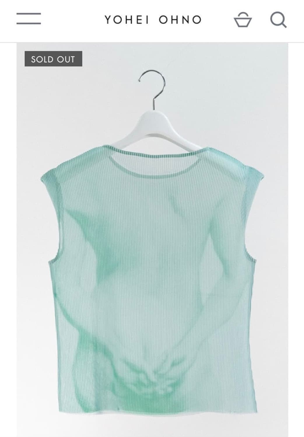 YOHEI OHNO 요헤이 오노 탑 상품이미지5