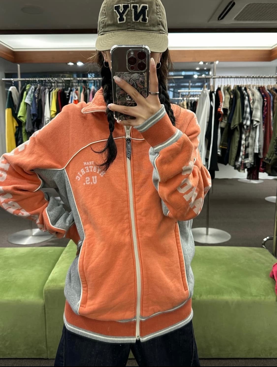 히스테릭글래머 풀 집업 자켓 상품이미지1