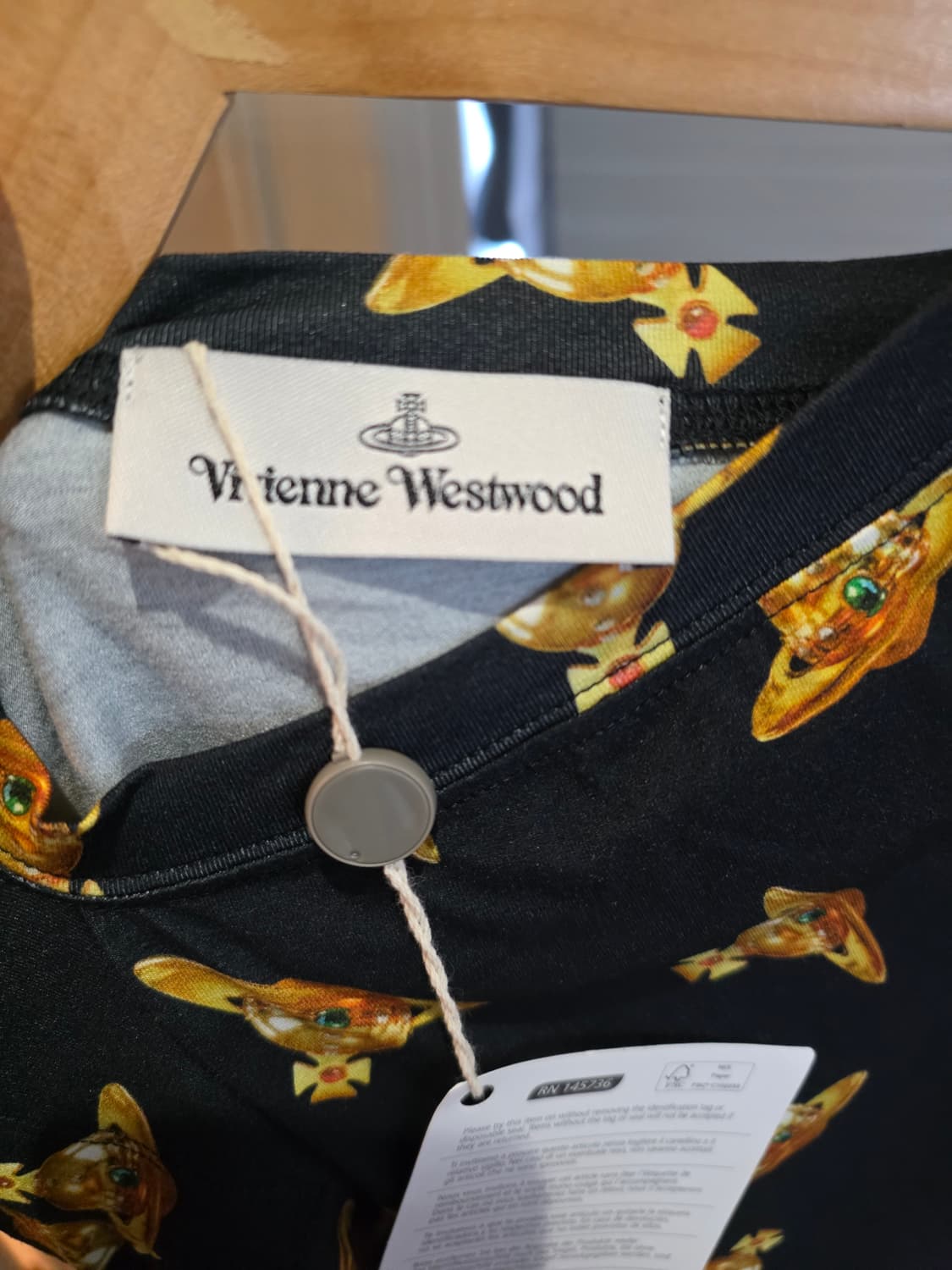 정품 비비안웨스트우드 탑 티셔츠  상품이미지6