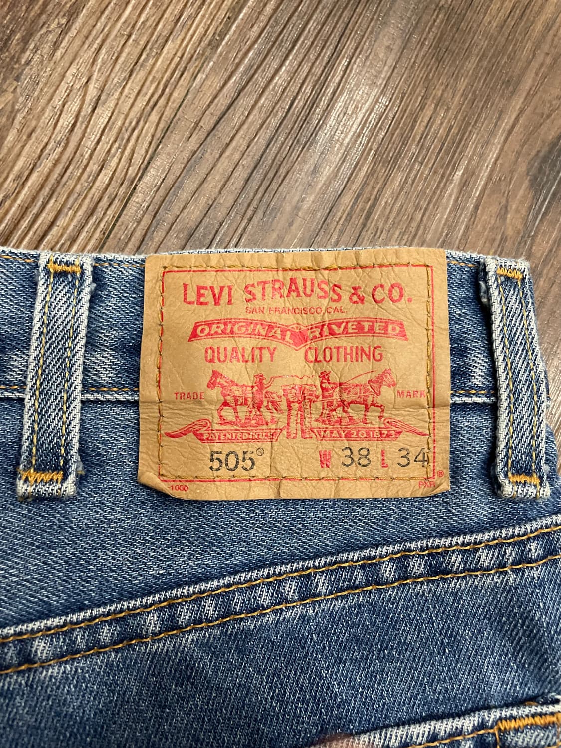 리바이스 00s USA 미국제조 505 데님 팬츠 상품이미지10