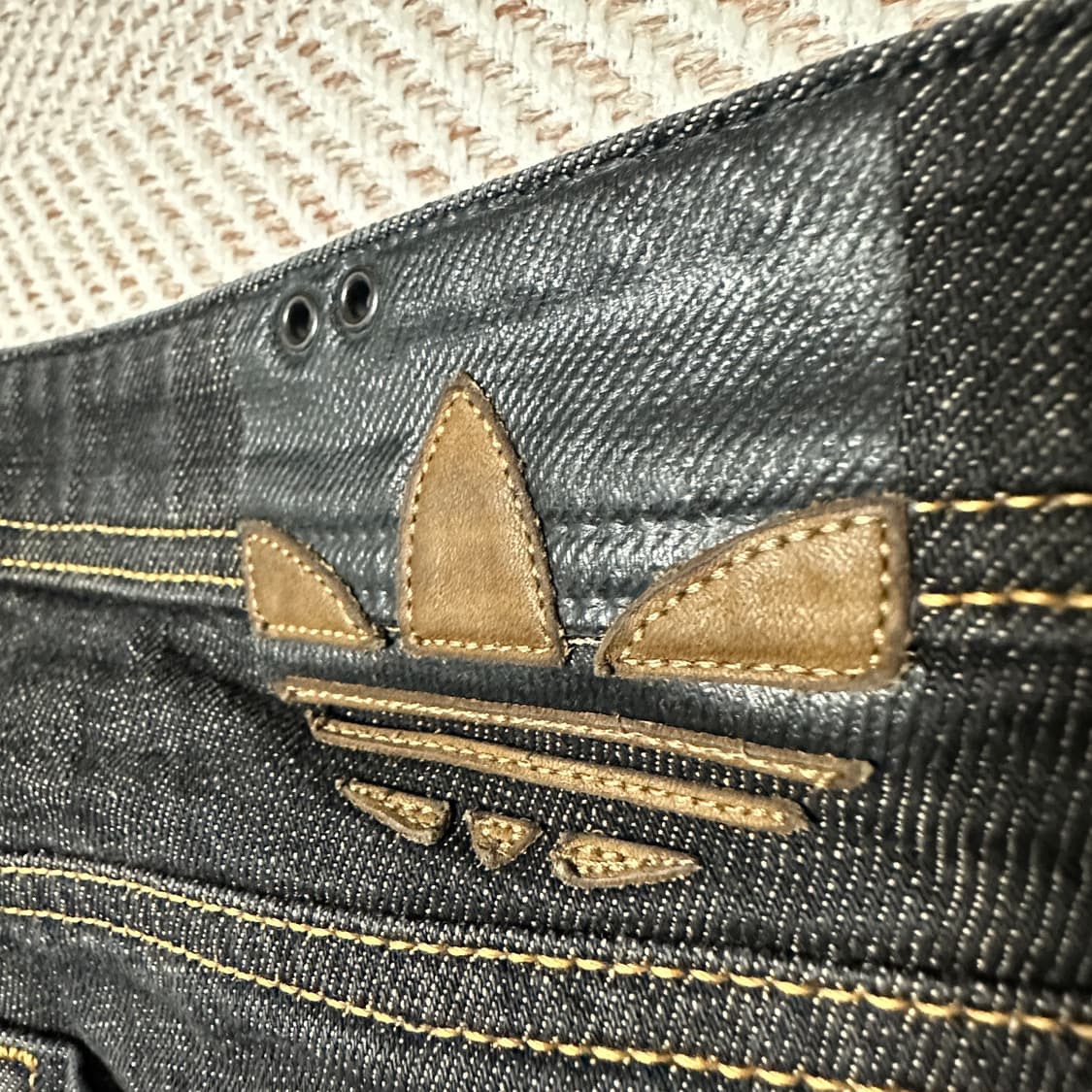 ADIDAS X DIESEL italy made denim jeans 상품이미지3