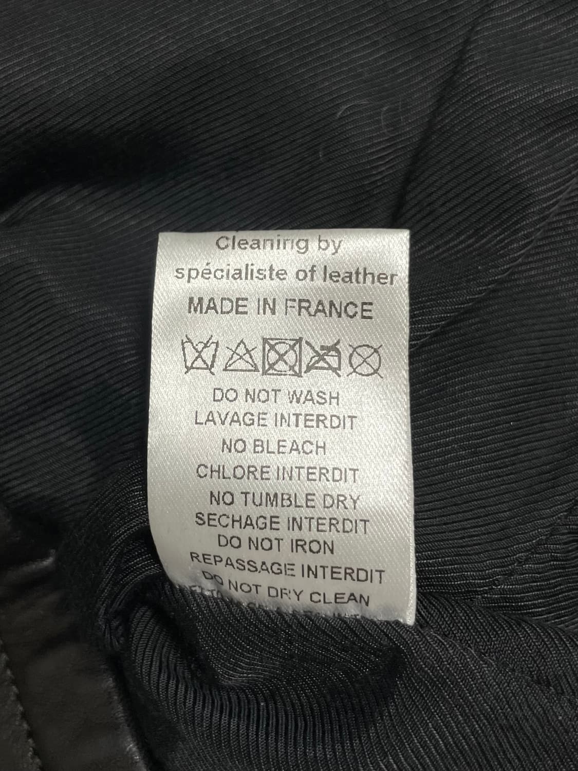 발망 11ss 데카르넹 램스킨 레더자켓 상품이미지8