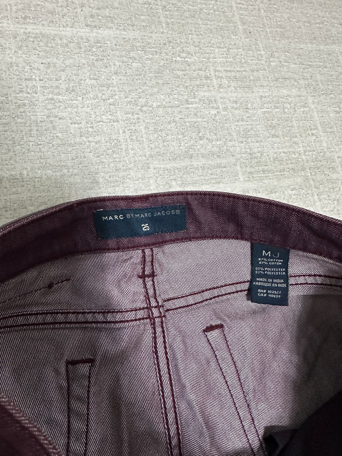 마크제이콥스 슬림 팬츠 상품이미지5