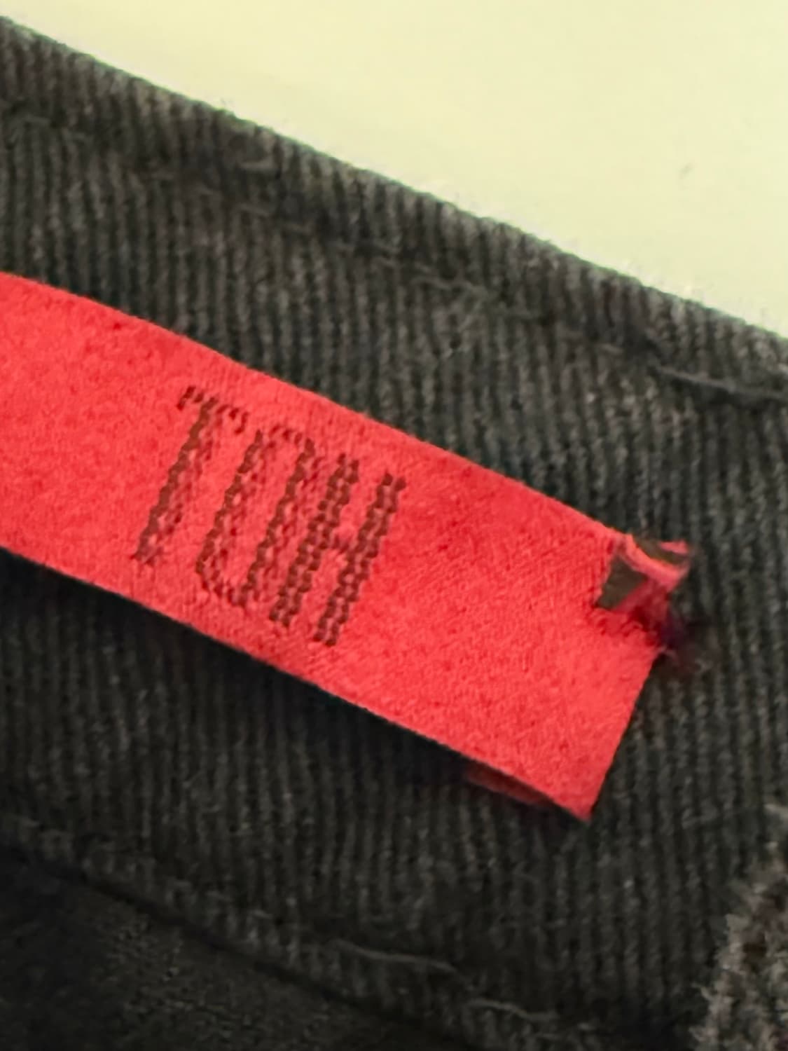 Toh cherry stitch raw mini skirt  2size 상품이미지3