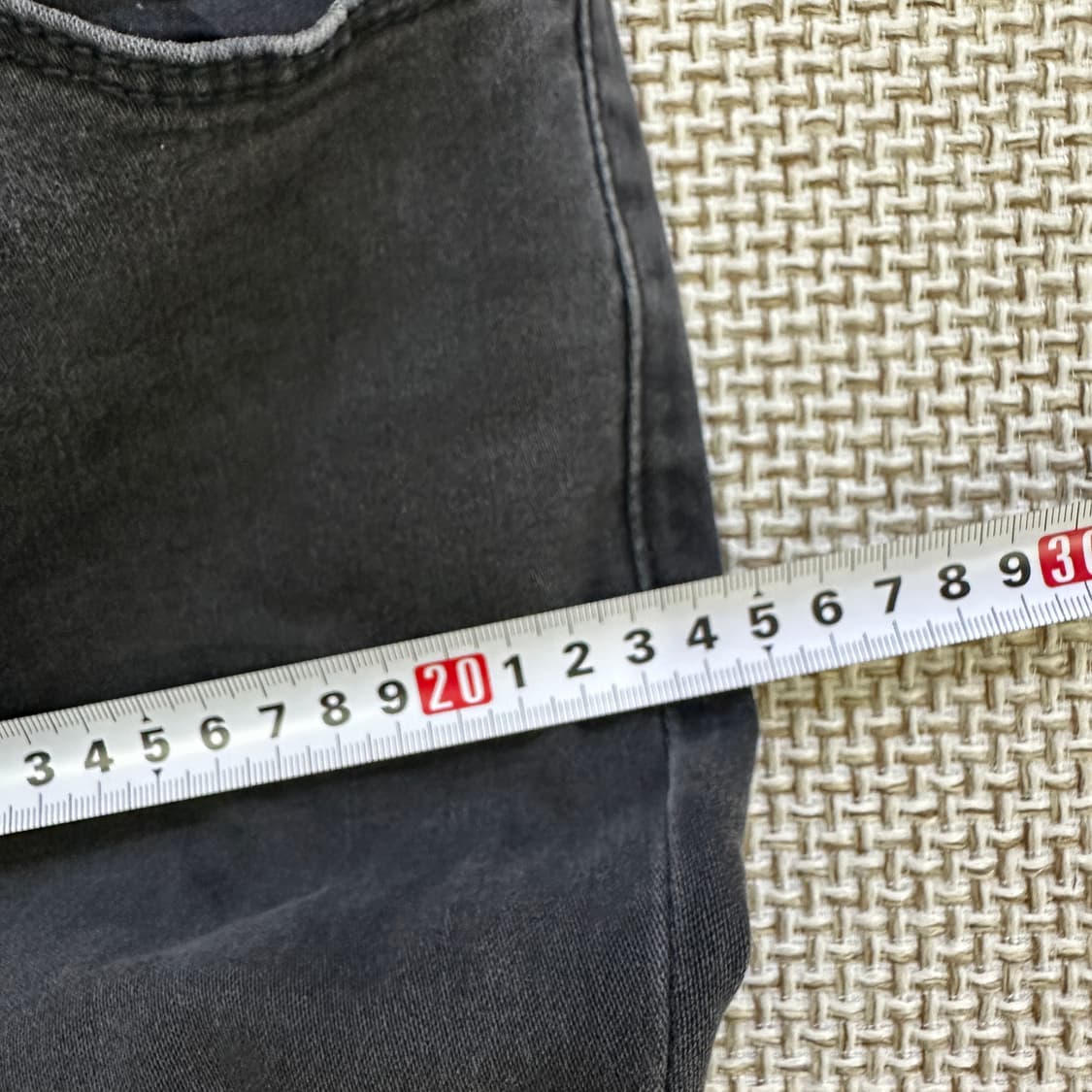 27 디키즈 흑청 데님 스키니 0427D 상품이미지6