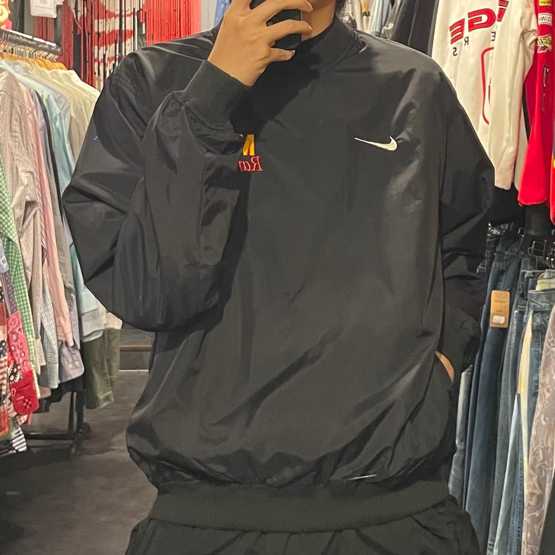 [IM] NIKE 나이키 블랙 웜업 상품이미지3