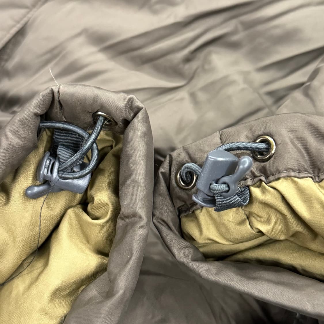 노스페이스 카키 브라운 눕시 패딩 95 상품이미지8