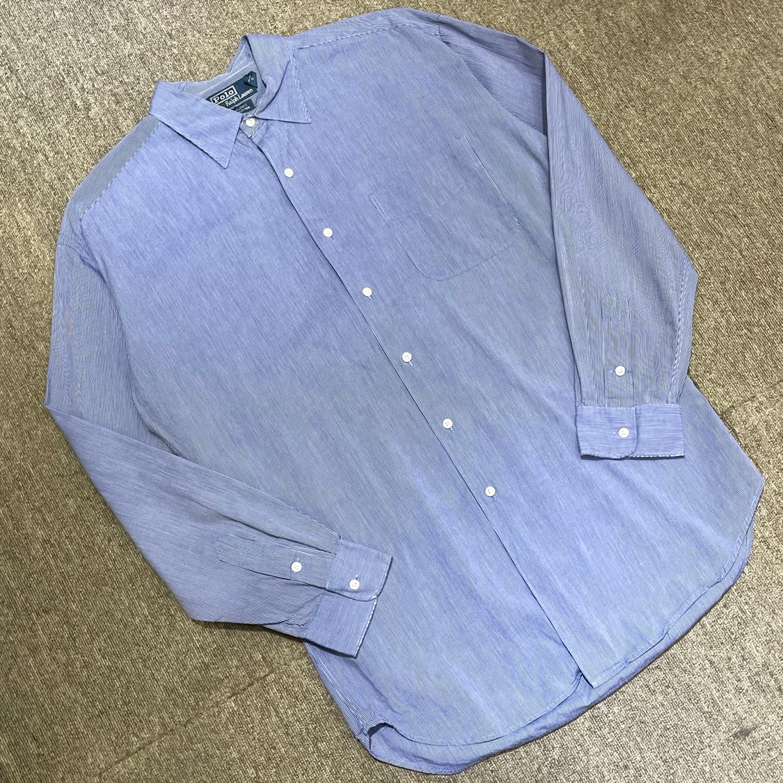 (XL) POLO 폴로 랄프로렌 스트라이프 셔츠 상품이미지1