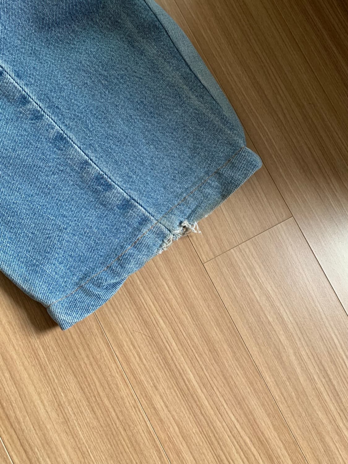 디테일 연청 바지  상품이미지2