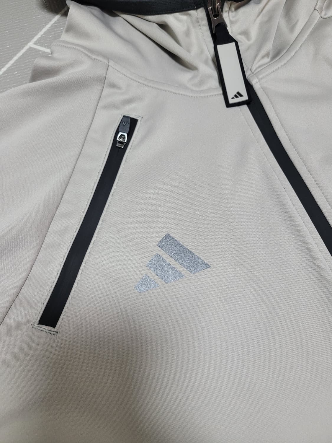 1회착) 아디다스 컴뱃 하이드로 3.0 트랙 집업 수트 L (100) 상품이미지6