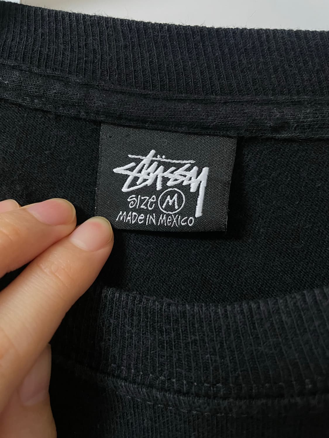 스투시 롱슬리브 블랙 M 상품이미지3