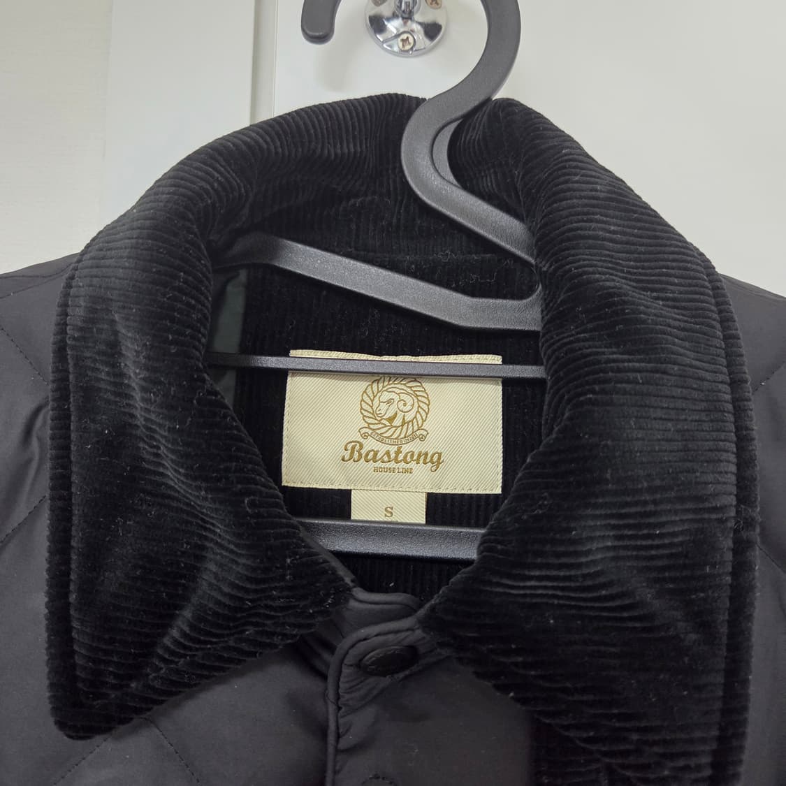 [S] 바스통 108 구스다운 퀼팅 자켓 블랙 상품이미지2