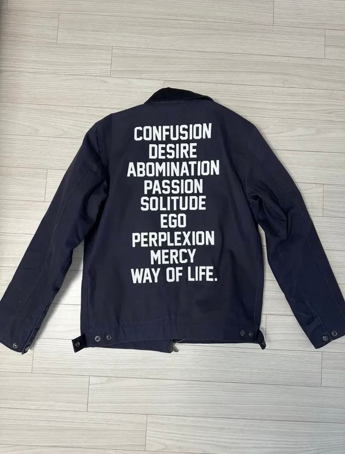 칼하트 WIP 디트로이트 자켓 WTAPS 네이비 M사이즈 상품이미지2