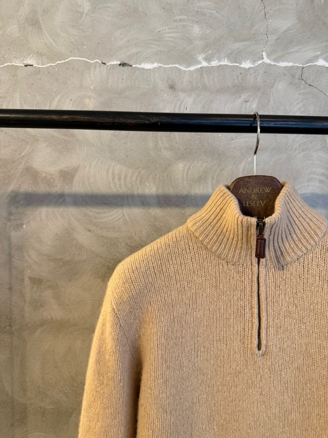 폴로 랄프로렌 쿼터짚 짚업 니트 100 상품이미지6