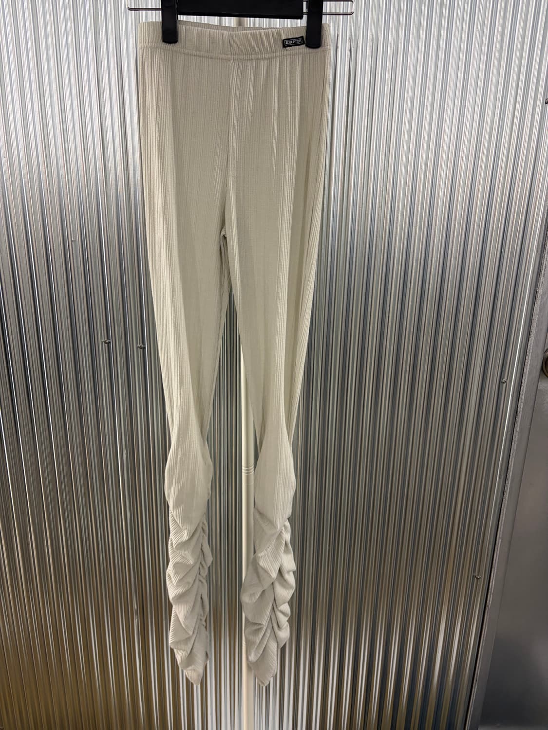 Sculptor knit shirring leggings M 상품이미지2