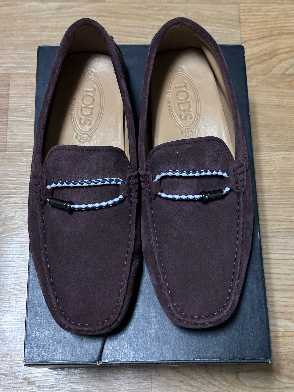 (265) 토즈 스웨이드 드라이빙슈즈 바이올렛 상품이미지1