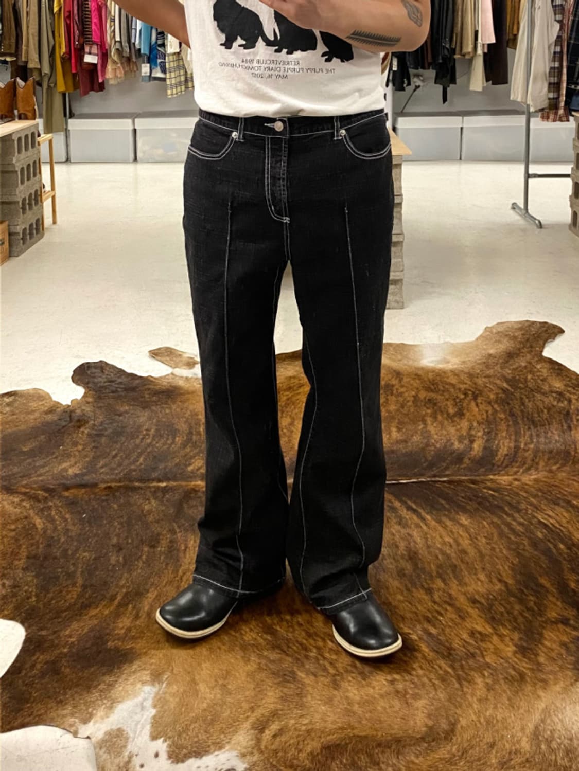 VTG boots-cut denim 일본빈티지 부츠컷섹 플레어 데님 상품이미지1