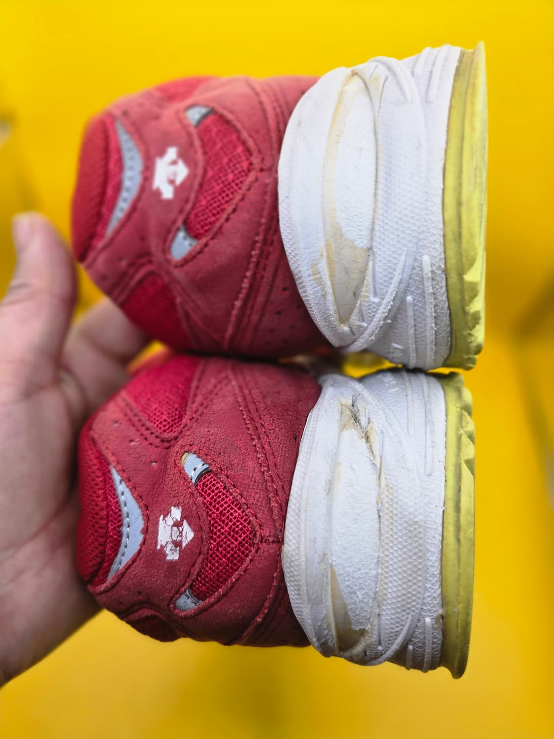 데상트 트레킹화/운동화 레드 265 (보아 다이얼) 상품이미지6