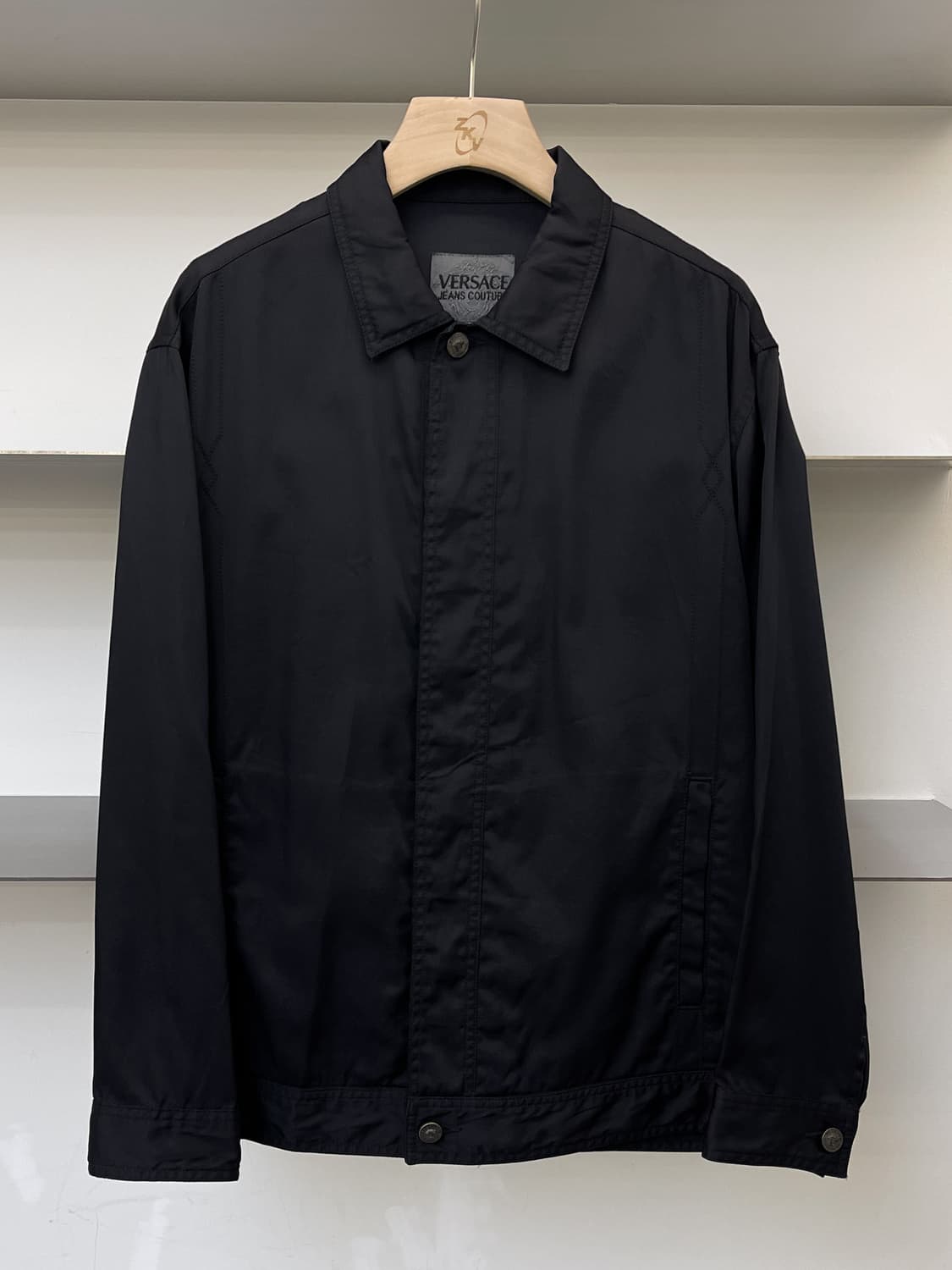 베르사체 진 쿠튀르 90s 웨스턴 스티치 나일론 자켓 상품이미지3