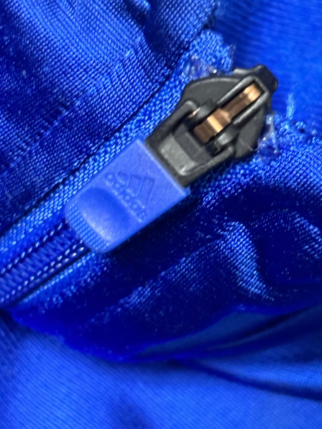 아디다스 져지 실크 블루블랙 트랙탑  상품이미지3