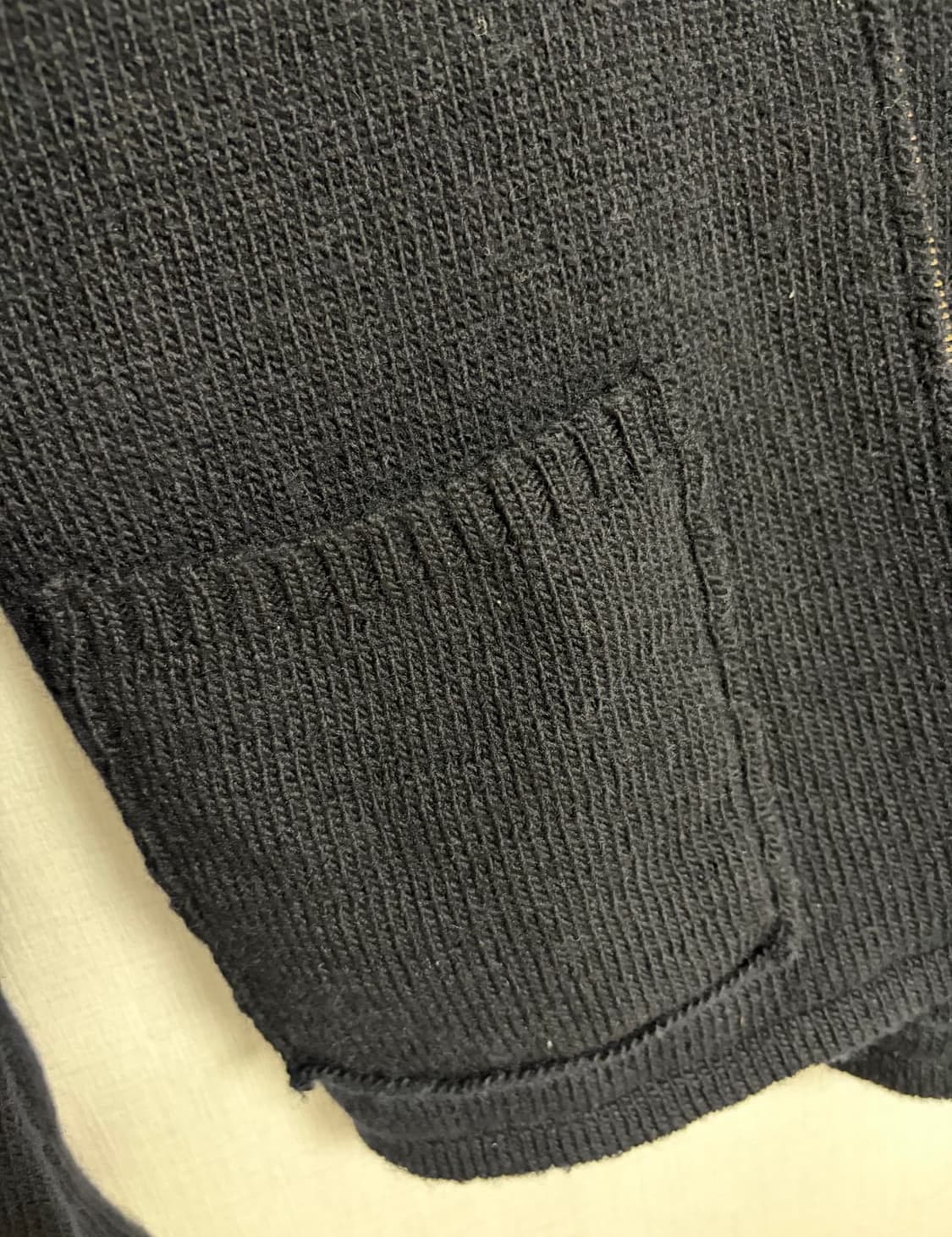 05s 꼼데가르송 옴므 니트집업 상품이미지2