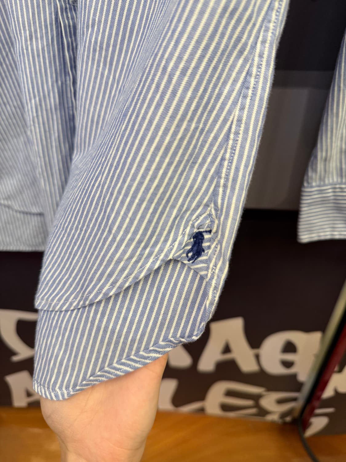 폴로 랄프로렌 스트라이프 셔츠  상품이미지7