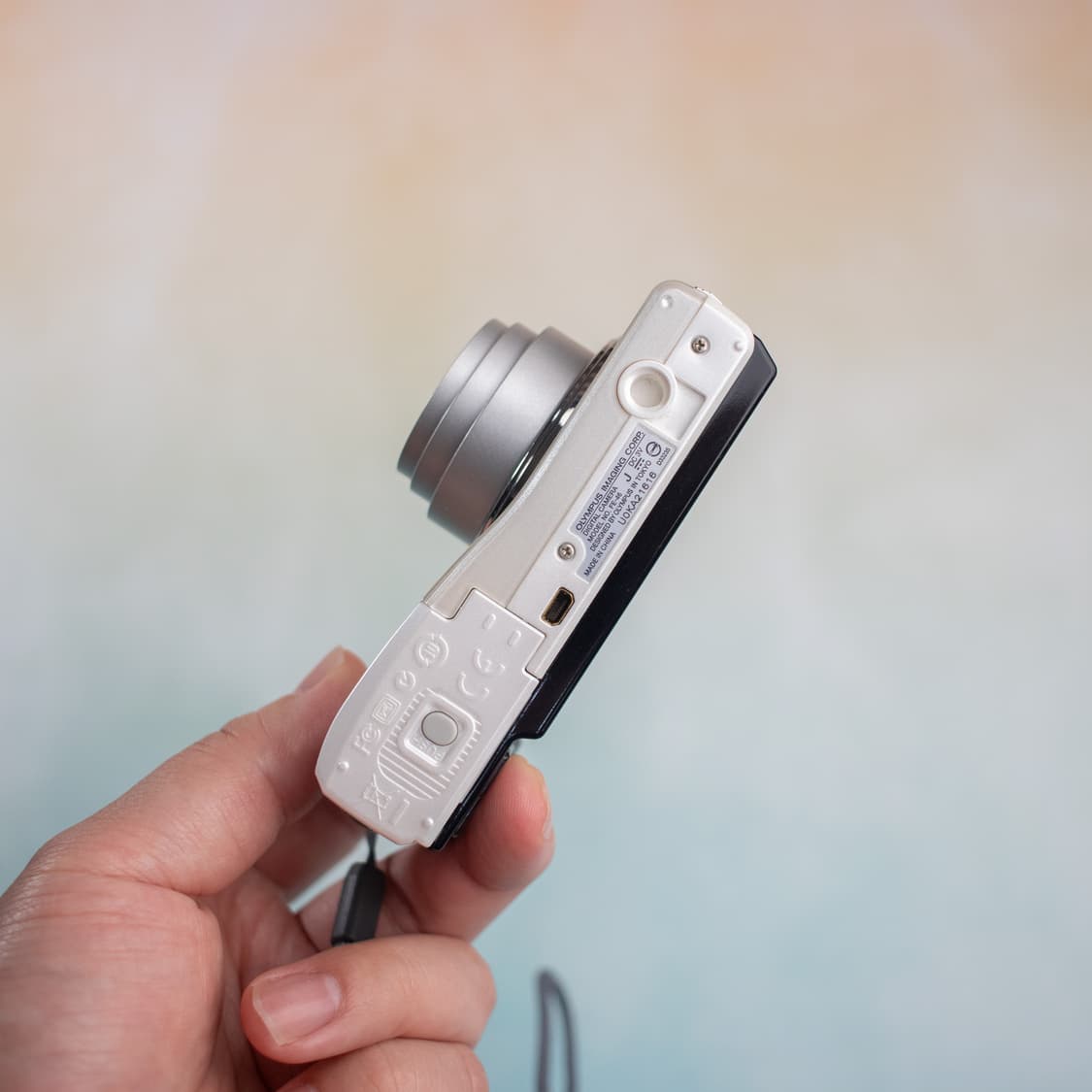 olympus fe-46 펄화이트 컨디션 매우좋음(결과물 0) 상품이미지8