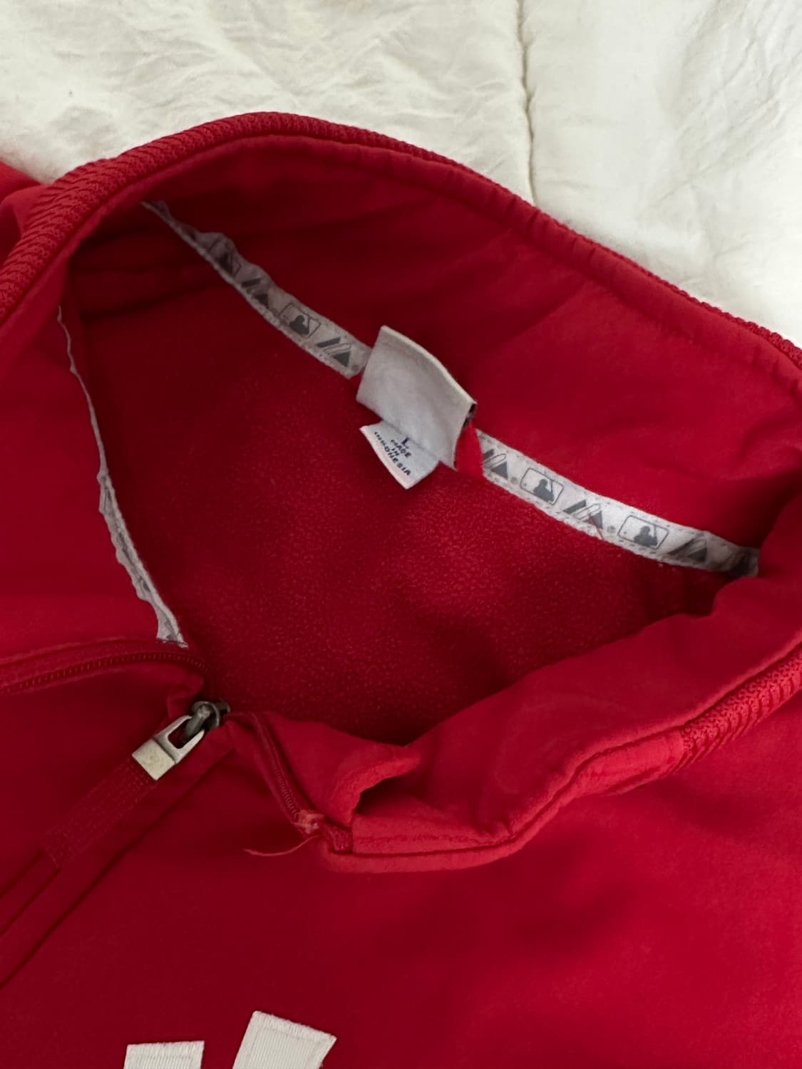 Athentic Works   뉴욕 양키스 레드 야구 점퍼 XL 상품이미지3