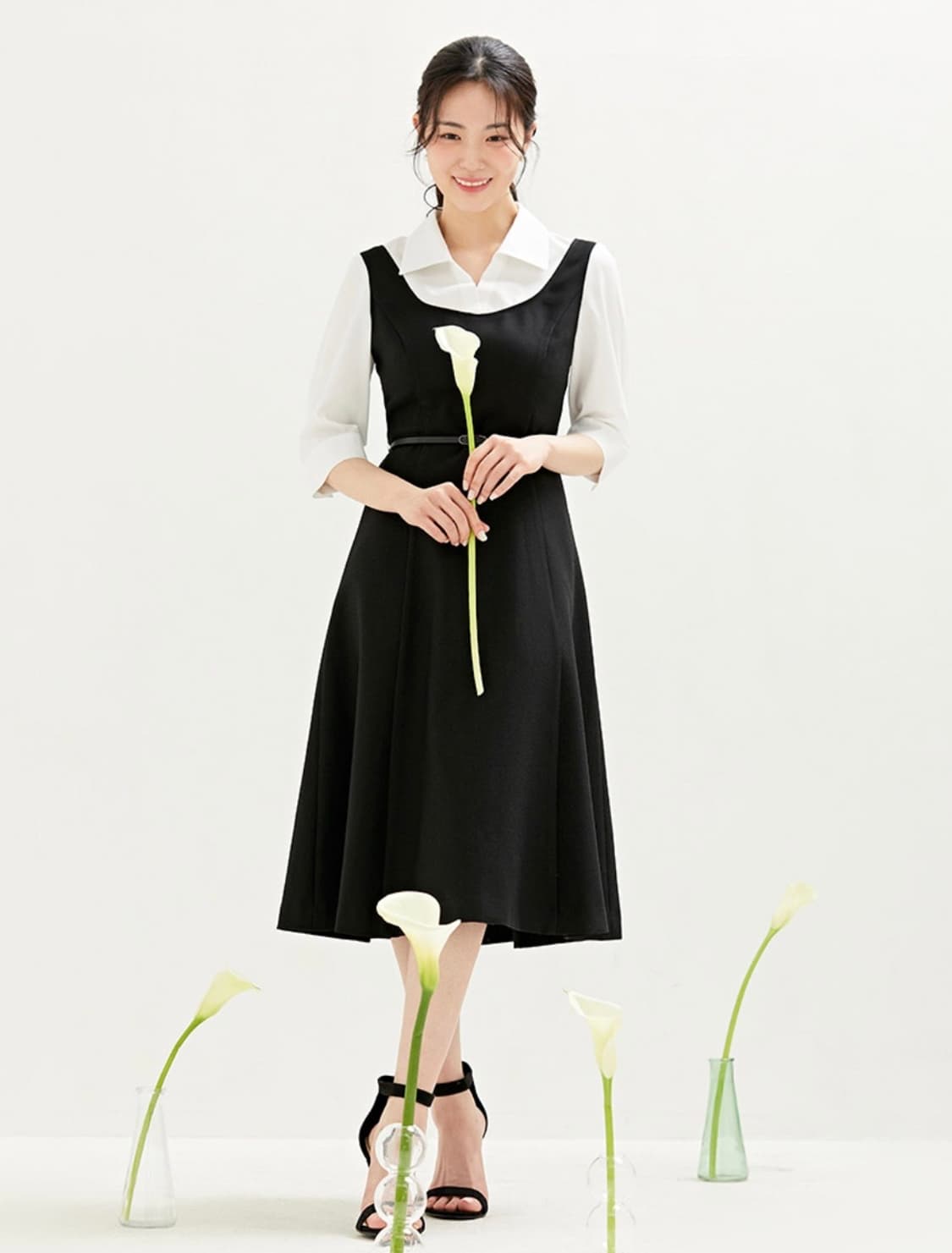 로엠 뷔스티에원피스 S 상품이미지5