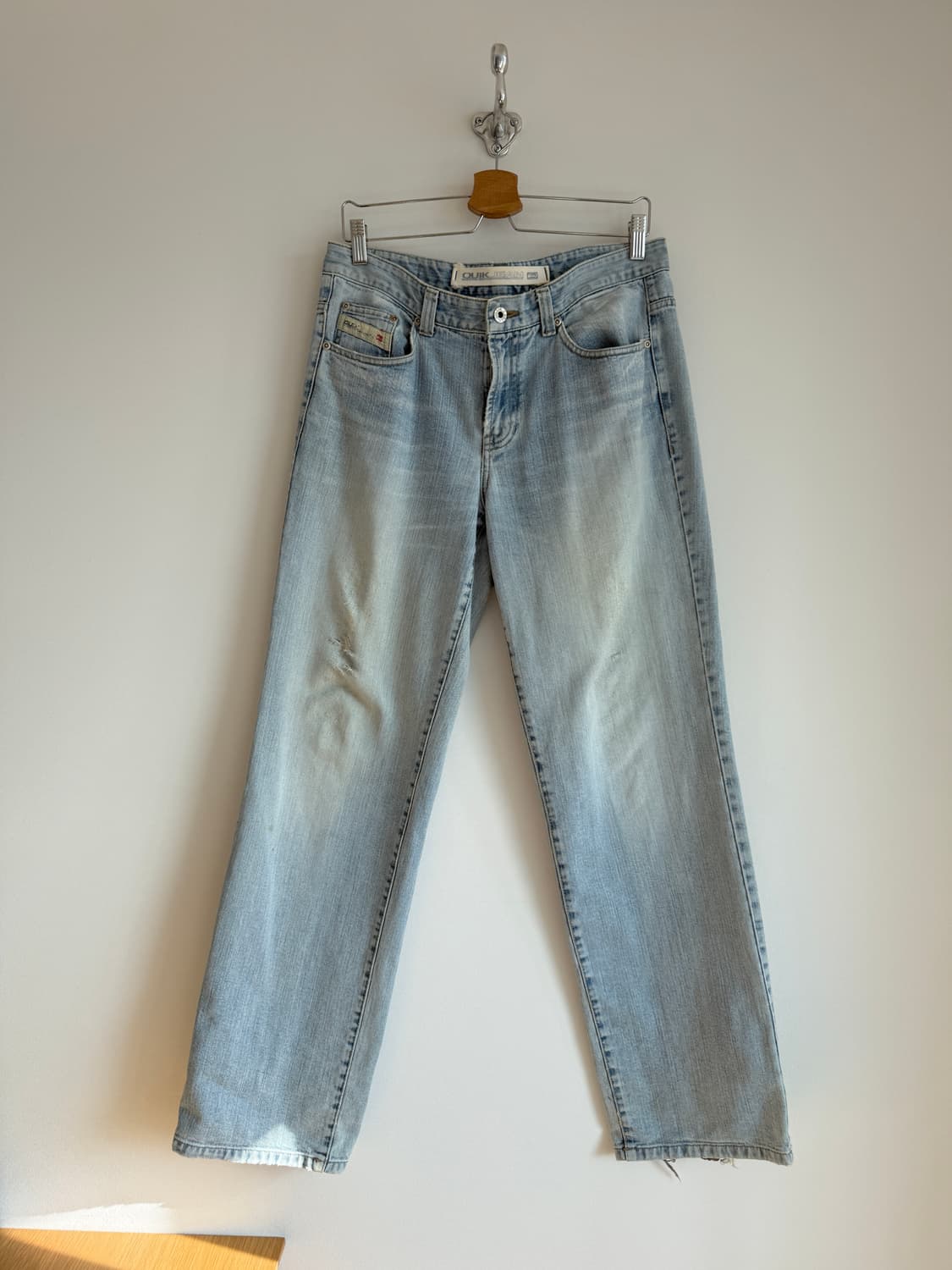 올드 퀵실버(QUIKSIVER) Y2K 데님 팬츠 상품이미지1