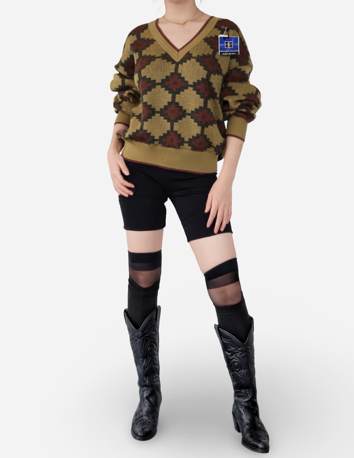 Yves Saint Laurent | Navajo Pattern Knit 상품이미지3