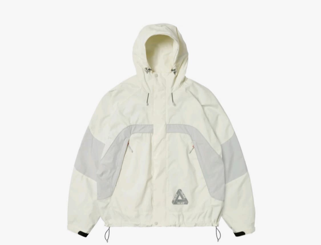 [L] 팔라스 보더 자켓 아이스 오렌지 새상품 palace 상품이미지1