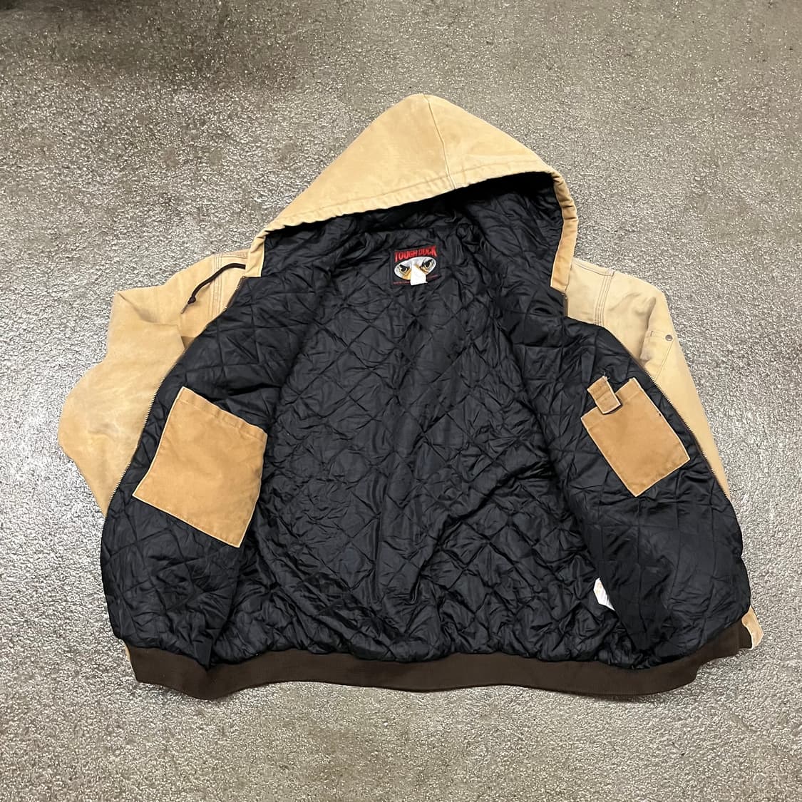 90s Tough duck 후드 워크 자켓 (110) 상품이미지5
