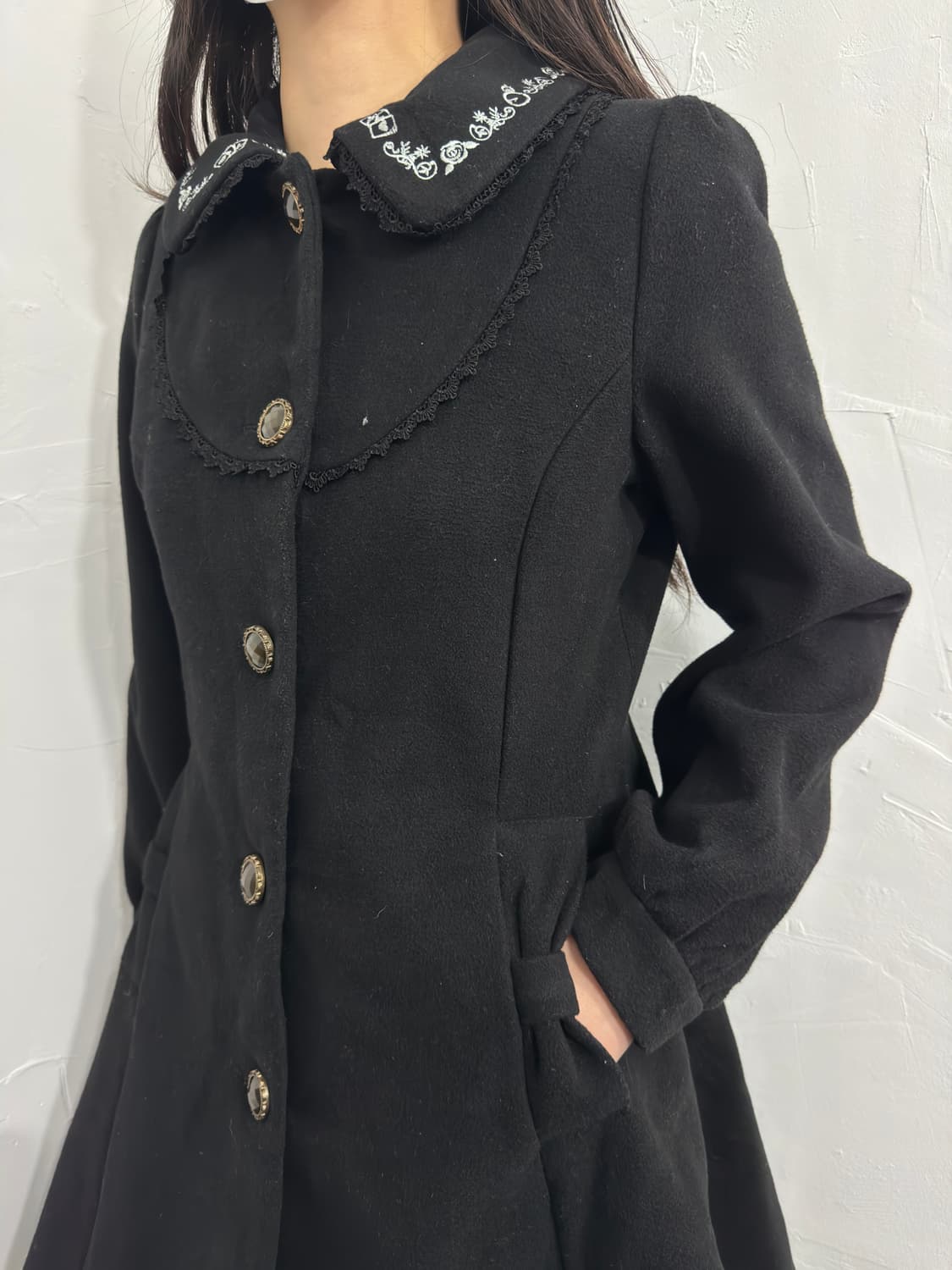 axes femme x disney black lovely coat 상품이미지3