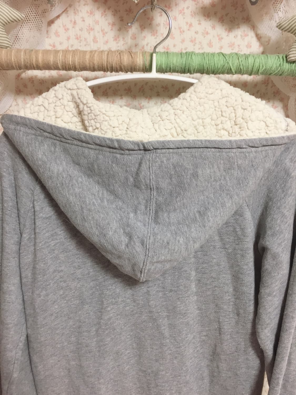 빈티지 rough 모리걸 후드집업 상품이미지5