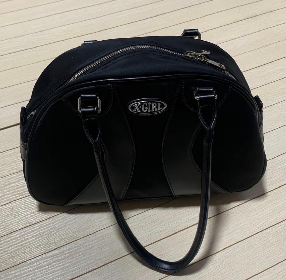 엑스걸 X-girl 볼링백 상품이미지2