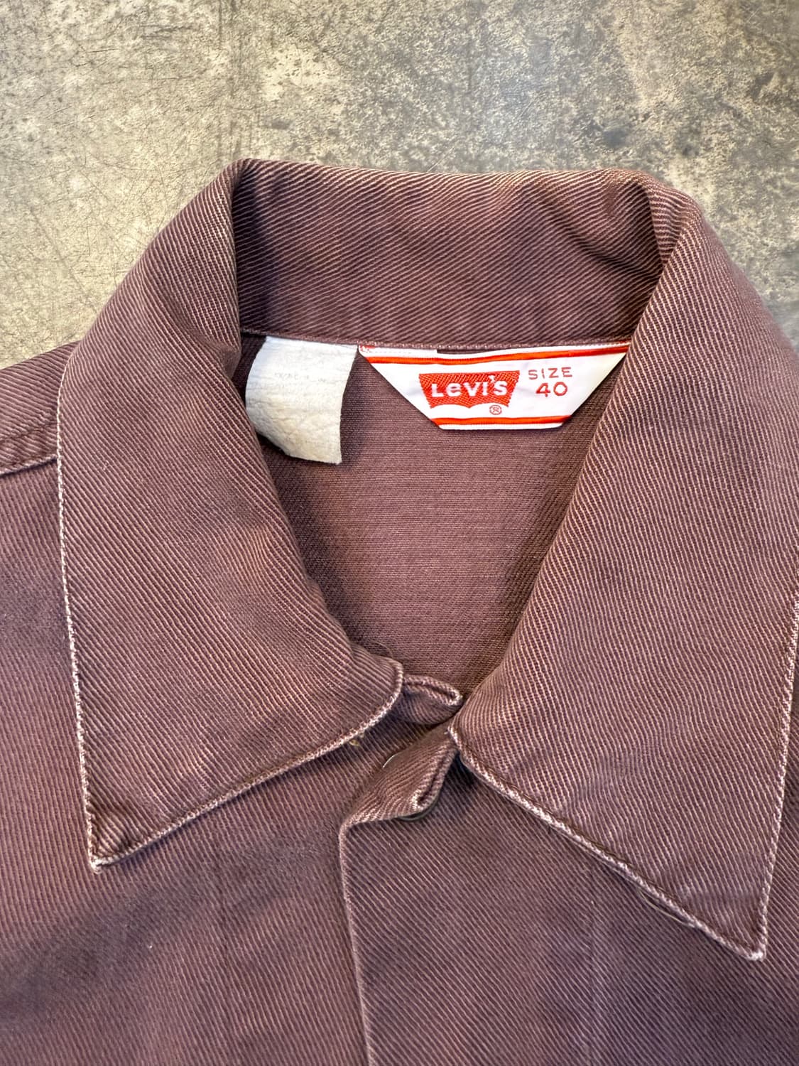 80‘s usa 리바이스 가먼트 다잉자켓 (40) 상품이미지2