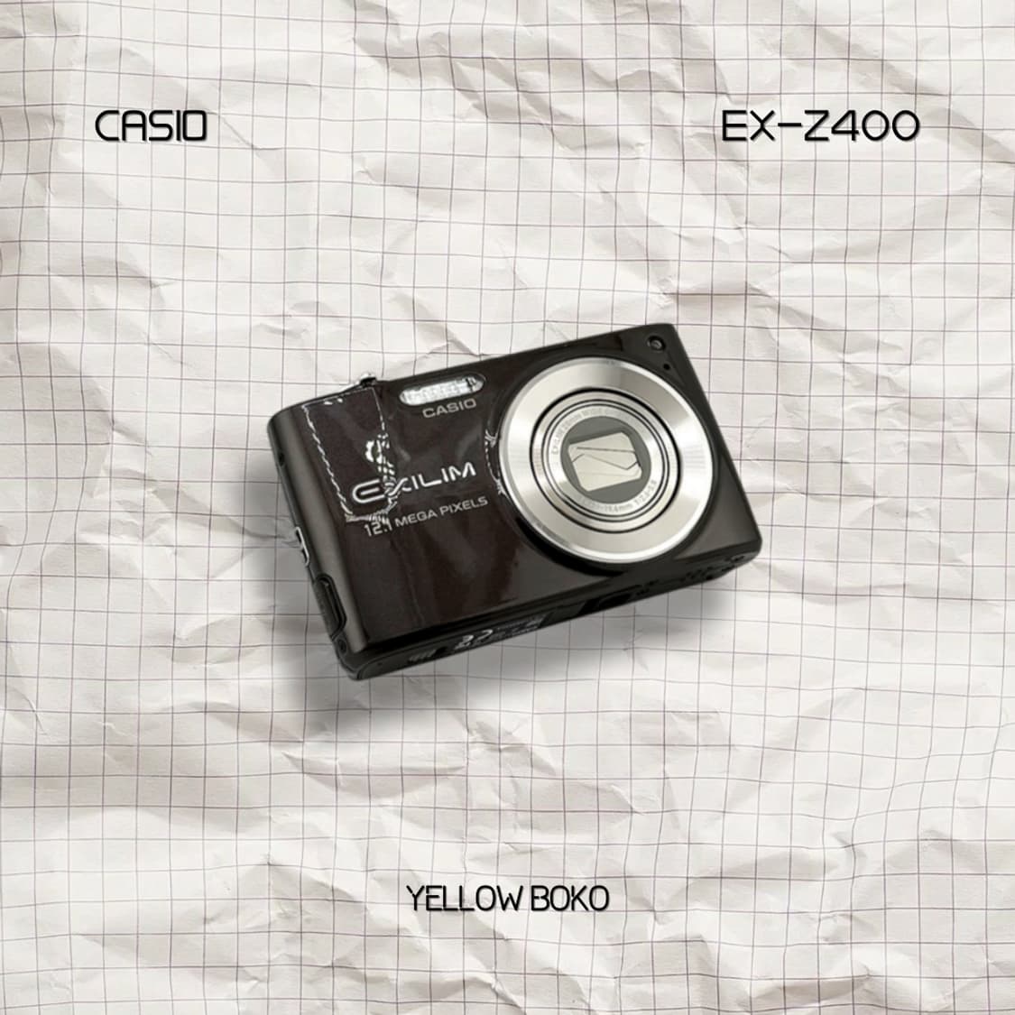 [NEW] CASIO 카시오 엑슬림 EX-Z400 레트로 디지털 카메라 상품이미지1