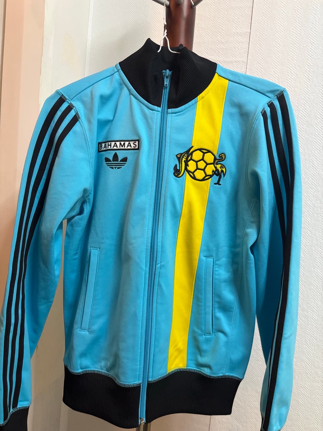 아디다스 삼선 바하마 트랙탑 하늘색 져지 90 상품이미지2