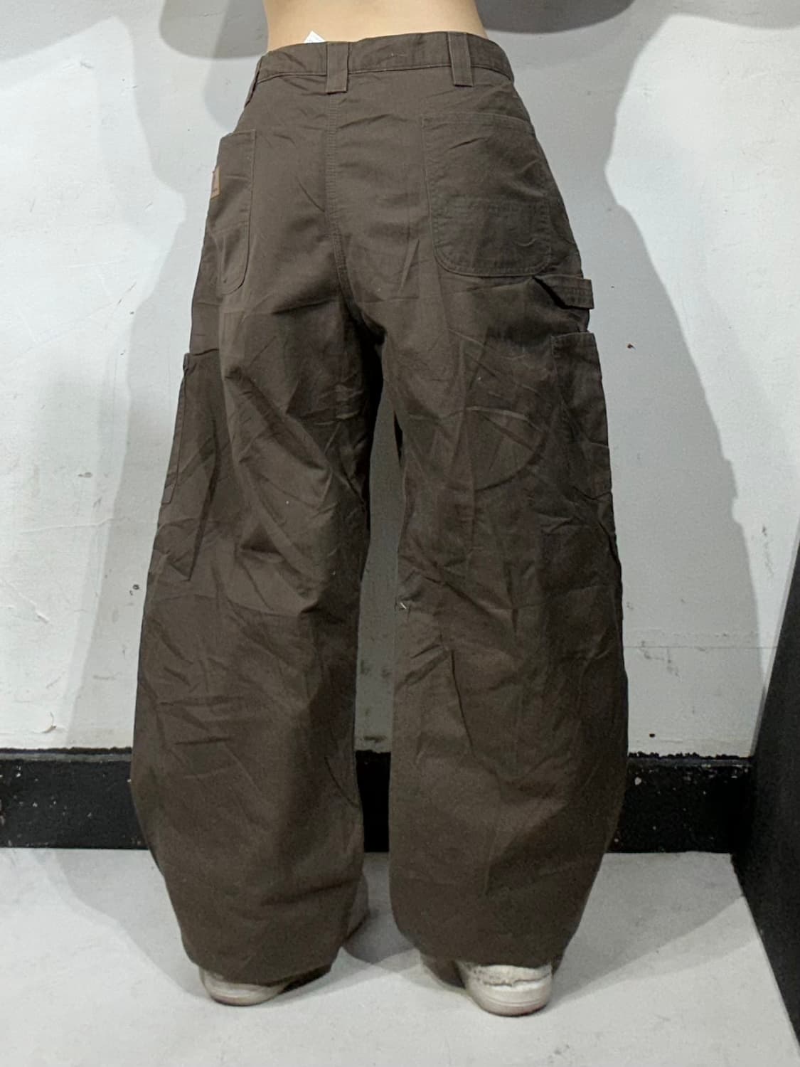 칼하트 B151 브라운 와이드 카펜터 워크 팬츠 카고 바지 42 상품이미지3