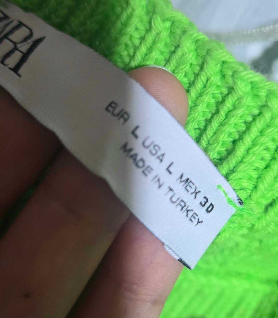 L) 자라 ZARA L사이즈 진주 니트 뷔스티에 상품이미지9