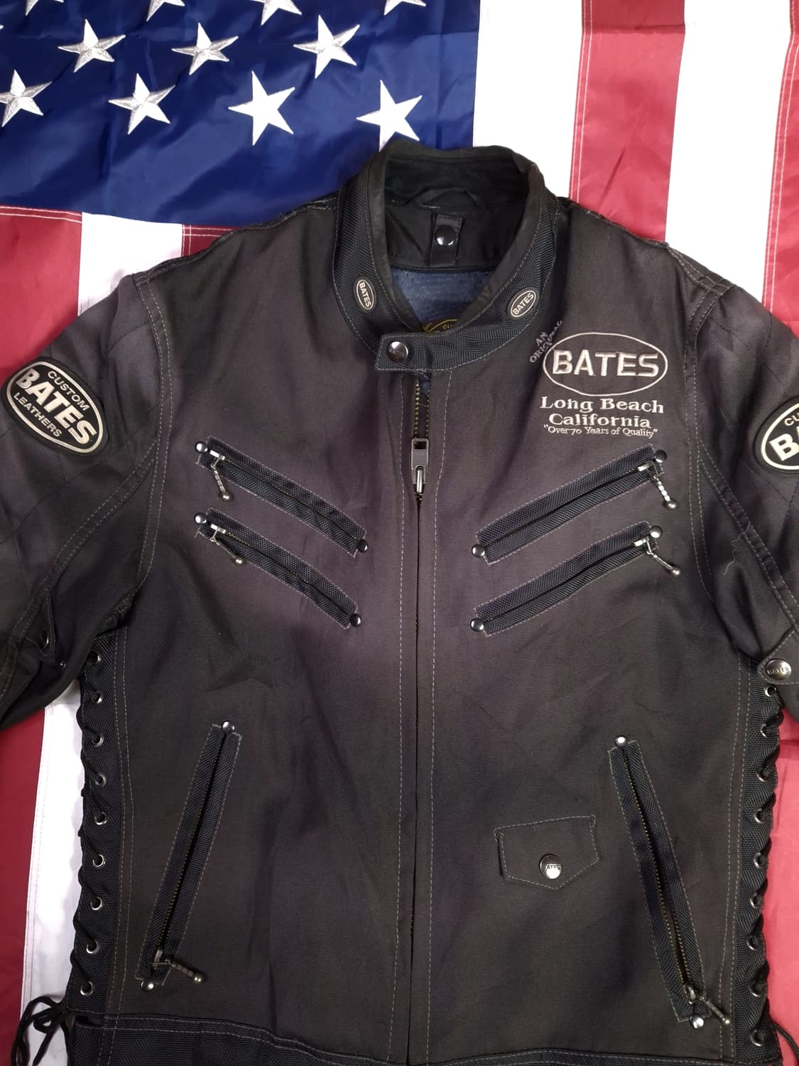 오리지날 베이츠 BATES 레이싱 라이더자켓 상품이미지2